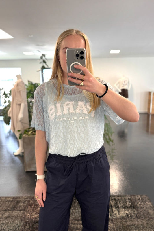 LUXZUZ // ONE TWO Jua T-shirt T-Shirt 509 Baby Blue