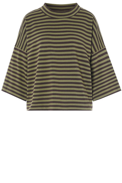 LUXZUZ // ONE TWO Julia T-Shirt T-Shirt 627 Loden Green