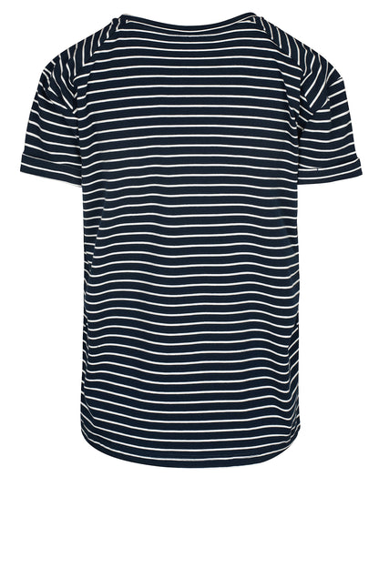 LUXZUZ // ONE TWO Karin T-shirt T-Shirt 575 Navy Blue