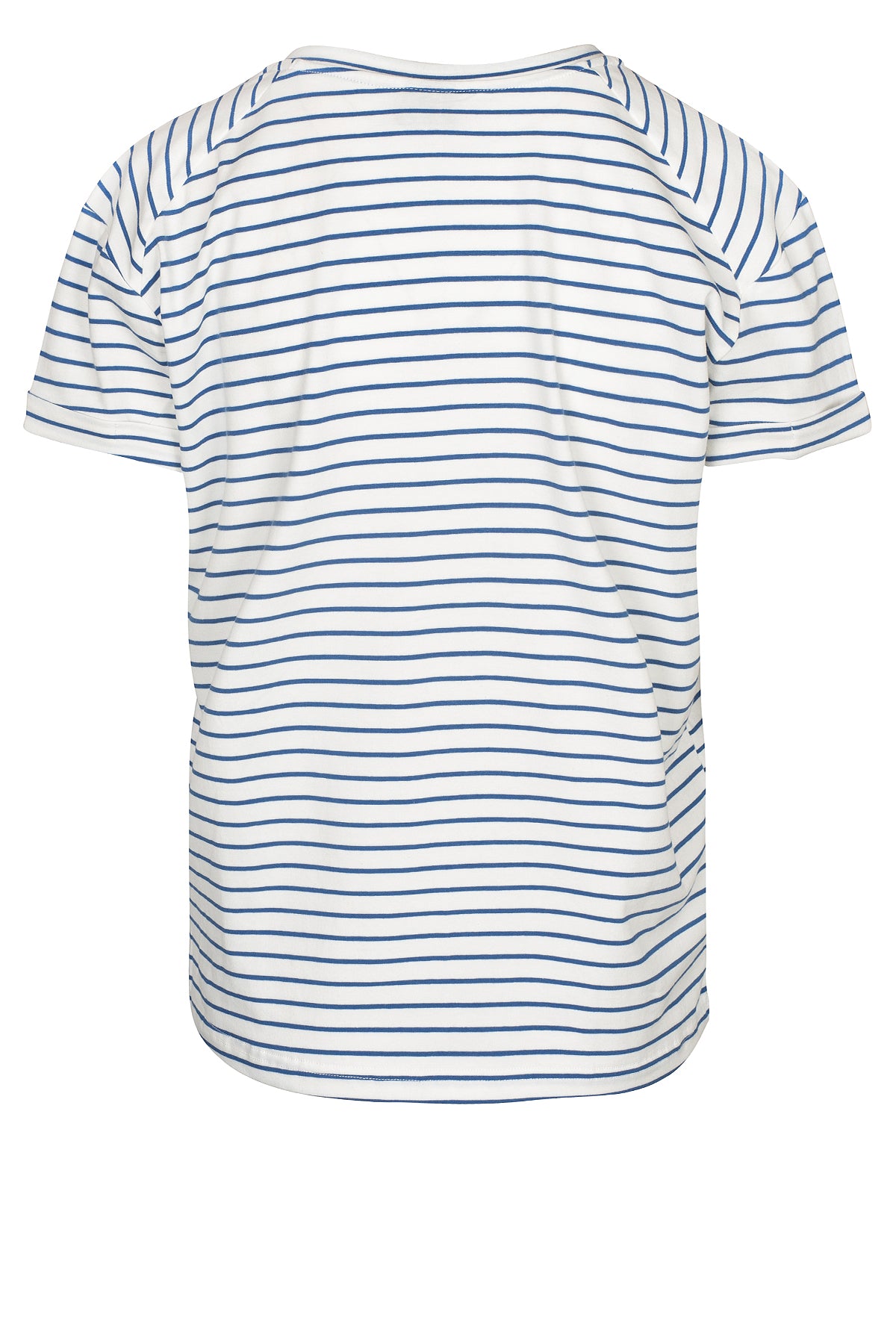 LUXZUZ // ONE TWO Karin T-shirt T-Shirt 523 Baja Blue
