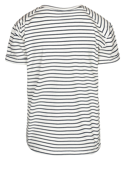 LUXZUZ // ONE TWO Karin T-shirt T-Shirt 575 Navy Blue