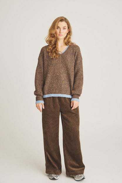 LUXZUZ // ONE TWO Kianna Knit Knit 799 Choco Lux