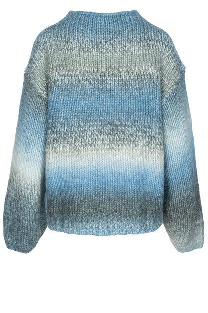 LUXZUZ // ONE TWO Kiki Knit Knit 572 Silver Lake Blue