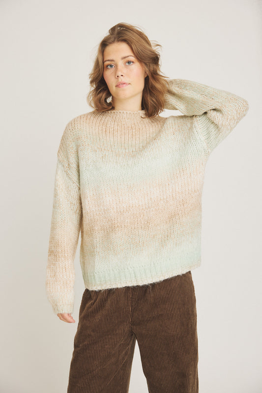 LUXZUZ // ONE TWO Kiki Knit Knit 608 Aqua Foam