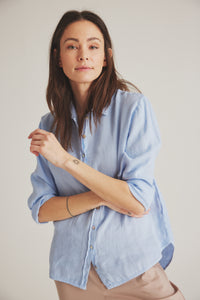 Kitt Shirt - Chambray Blue