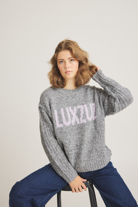 LUXZUZ // ONE TWO Lu-Ann Knit Knit 995 Meteorite