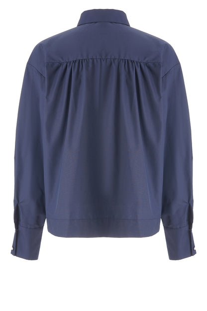 LUXZUZ // ONE TWO Makiero Shirt Shirt 577 Night Blue