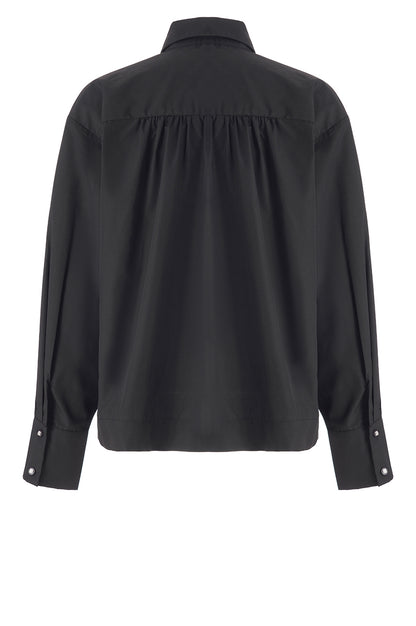 LUXZUZ // ONE TWO Makiero Shirt Shirt 999 Black