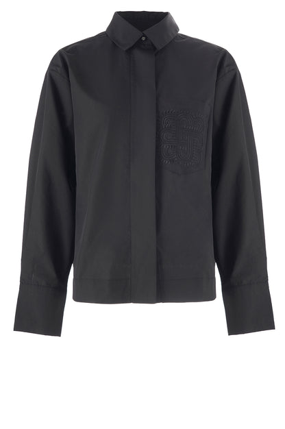 LUXZUZ // ONE TWO Makiero Shirt Shirt 999 Black