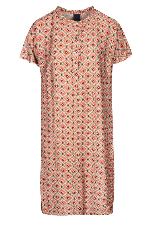LUXZUZ // ONE TWO Maritoni Dress Dress 355 Hot Coral