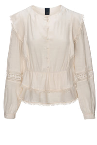 Marleen Bluse - Buttercreme