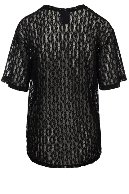 LUXZUZ // ONE TWO Monani T-shirt T-Shirt 999 Black