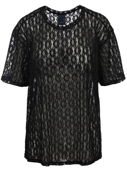 LUXZUZ // ONE TWO Monani T-shirt T-Shirt 999 Black