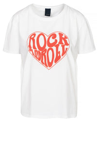 Rock & Roll T-Shirt - Weiß