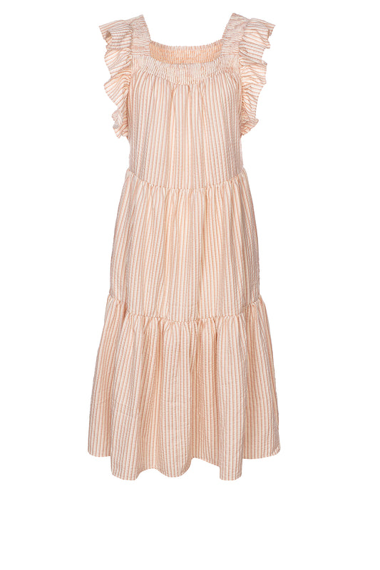 LUXZUZ // ONE TWO Rufusana Dress Dress 302 Rose Smoke