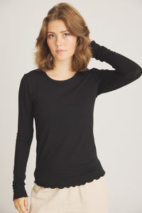 Sigba Bambus T-Shirt - Schwarz