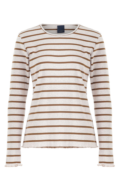 LUXZUZ // ONE TWO Sigba T-shirt T-Shirt 759 Light Taupe