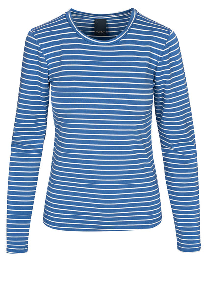 LUXZUZ // ONE TWO Sigbi T-shirt T-Shirt 523 Baja Blue