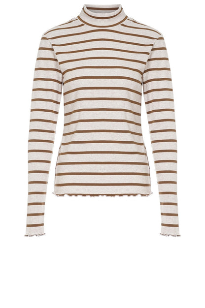 LUXZUZ // ONE TWO Wollenio T-Shirt T-Shirt 759 Light Taupe